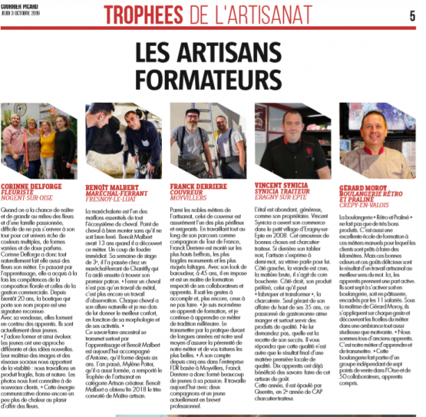 Artisans formateurs